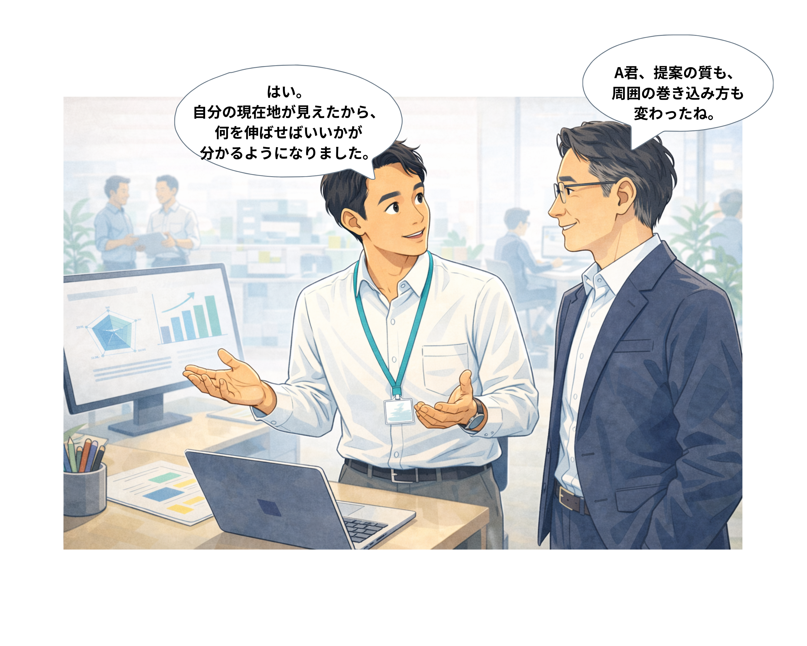 成長が見える。だから次も進める。